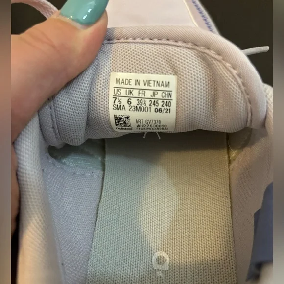 Adidas Retrorun Running Shoes Mauve/Orbit Violet Women Size 7 1/2 - Picture 7 of 7